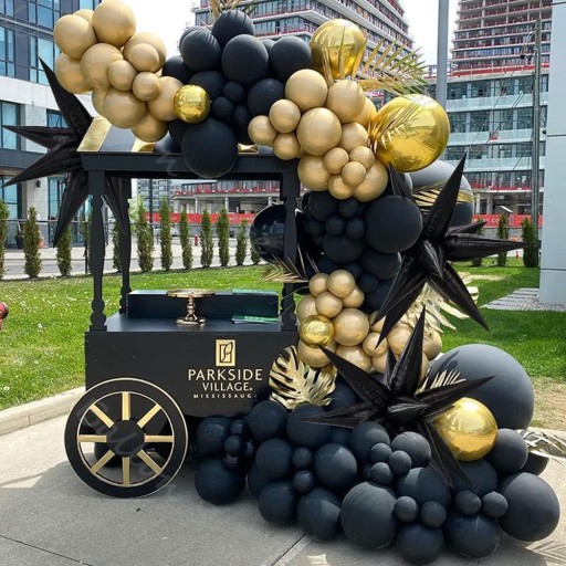 Fóliový balón STAR 3D balóny na narodeniny Úžasná dekorácia - 70 cm