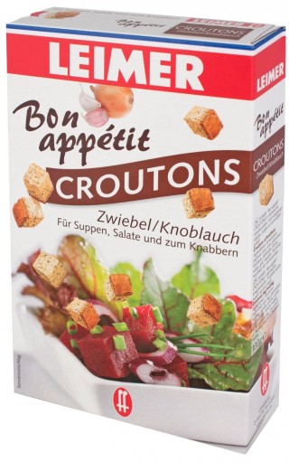 Leimer Cesnakové a cibuľové krutóny 100g