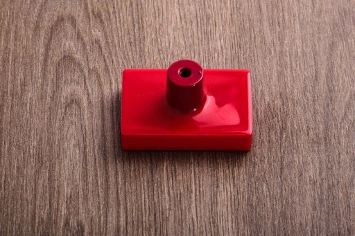 Gombík na detský nábytok GUMA RED BRICK GTV