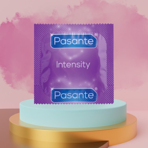 Pasante Intensity Condoms Ribbed Tabs 1 kus