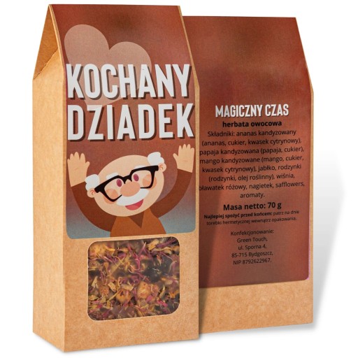 Darček pre babku a dedka KRABIČKA NA ČAJ