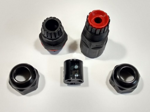 Hermetický konektor káblový spoj 3pin IP68 3x1,5 vodotesný káblový konektor