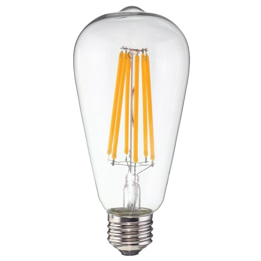 LED žiarovka E27 Filament 12W Edison Decorative ST64