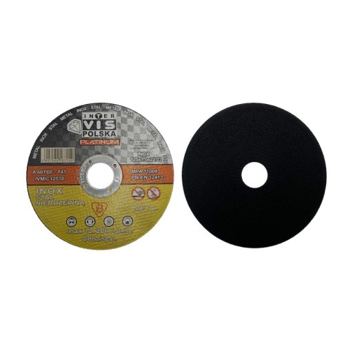Rezný kotúč Oceľ/Inox Inter-Vis IVMIC12510 125x22,2 mm ŠANCA!!!