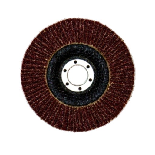 Konvexný lamelový a kotúčový brúsny kotúč Korkat I N41b 125x22,2mm 120