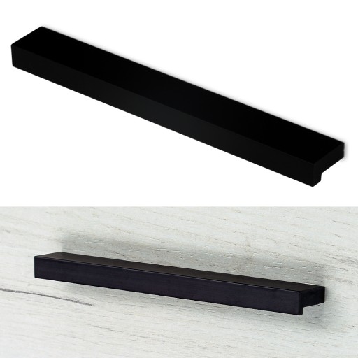 ÚCHYTKA NA NÁBYTOK ČIERNA ÚCHYTKA NA NÁBYTKO KUCHYŇSKÁ SKRIŇKA ÚCHYTKA 128MM