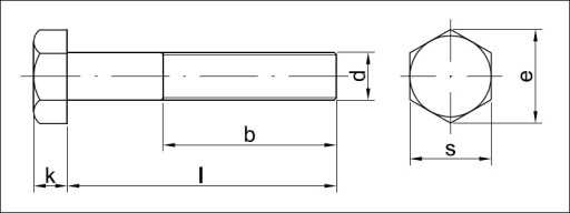 SKRUTKA M6X70 DIN 931 83597