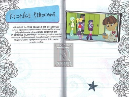 SEKRETÁRKA My little Pony journal, diár - DK