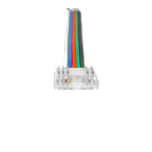 Konektor COB adaptéra - RGBW kábel 12mm 5PIN