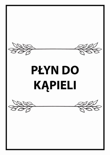 Nálepky na fľaše, kozmetiku, Mydlo, Biele 1 ks