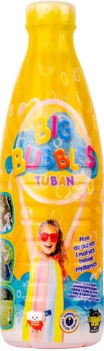 TEKUTÉ DO VEĽKÝCH MYDLOVÝCH BUBLÍN BUBLINY FĽAŠA 1L