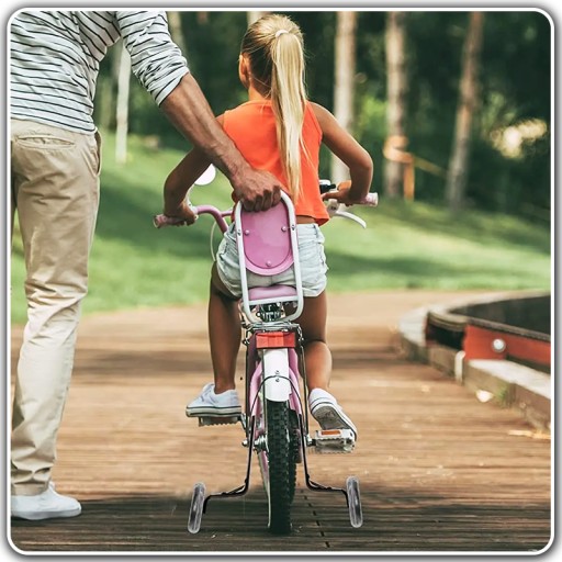 BOČNÉ GUMOVÉ BICYKLE 12-20' LED ŽIARENÉ FAREBNÉ UNIVERZÁLNE