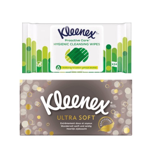 KLEENEX Ultra Soft vreckovky 3x 64 ks