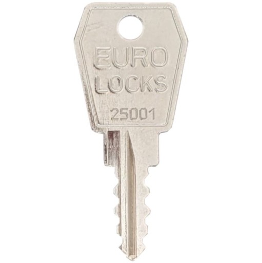 Euro-Lock kľúč s číslom kľúča 25001