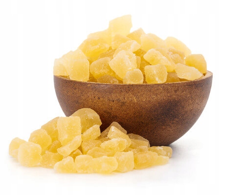 KOCKÝ KANDIDOVANÝ ANANÁS 500g prírodný