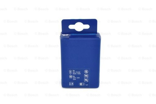 Sada žiaroviek BOSCH 12V H1, poistky Minibox