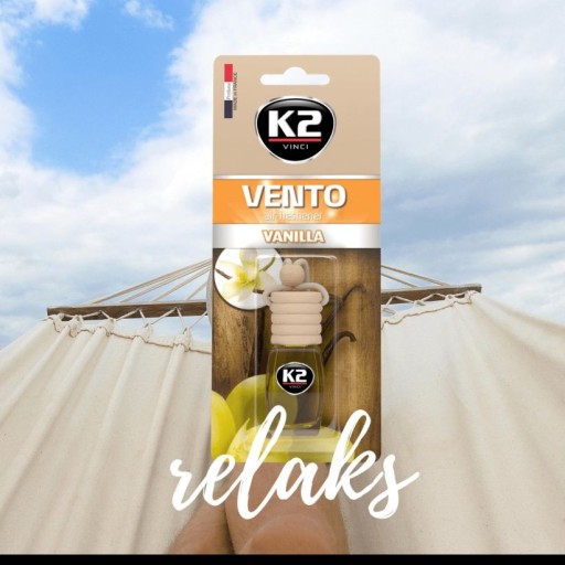 K2 VENTO VÔŇA DO AUTO VANILKA 8ML