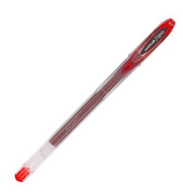 Uni Signo UM-120 gélové pero, červené