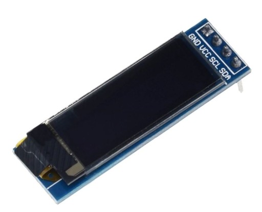481 OLED displej 0,91 I2C 3-5V SSD1306 Biela