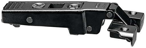 Záves Blum pripevnený k hliníkovému rámu R01 71T950A ON