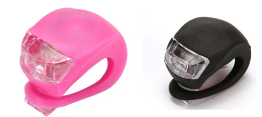LED BICYKLOVÉ LAMPY SILIKÓNOVÉ 6 KS.