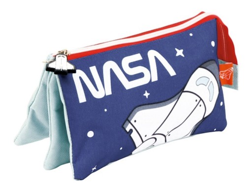 TROJKOMOROVÁ TAŠKA KOZMETICKÁ KOZMETICKÁ TAŠKA NASA STARSHIP ZASKA VEĽKÁ 23/13 CM