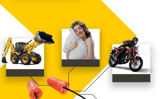 Zátkové chrániče sluchu uvex Com4-fit s žilou, 1 pár
