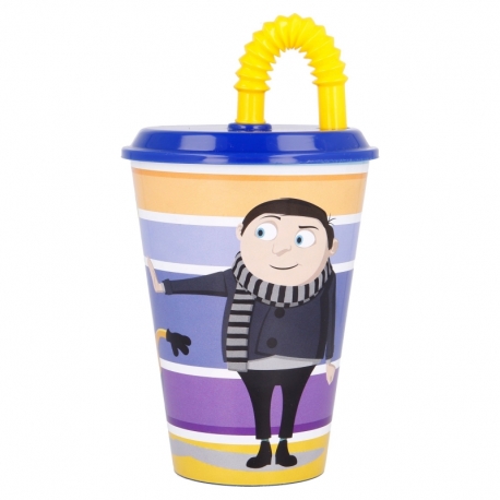 Hrnček so slamkou 430 ml Minions