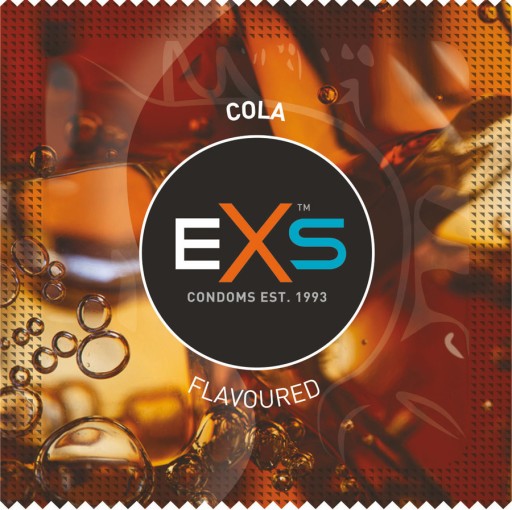 EXS CRAZY COLA KONDÓMY S PRÍCHUŤOU COCACOLA 1 KS