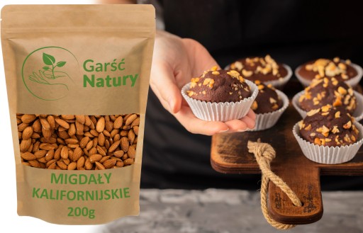 CALIFORNIA CELÉ MANDLE 0,2 kg čerstvé prírodné 0,2 kg veľké zdravé 200 g