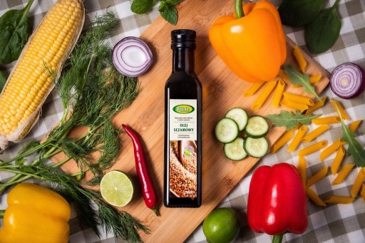 ZDRAVÝ a VŽDY ČERSTVÝ Balcho SEZAMOVÝ OLEJ 250ml, LISOVANÝ ZA STUDENA