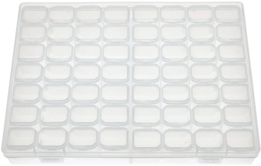 Organizér 56 priehradiek 21x17,5x2,6 cm., OR71