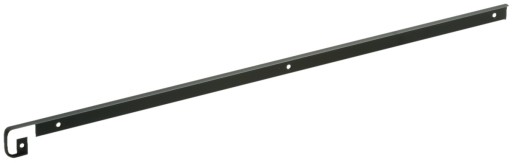 DRÁŽKOVANÁ PÁSKA PRE DRUHOVÉ DOSKY 38 mm ČIERNA 600 mm SPOJKA NA DESKU 60 cm ČIERNA