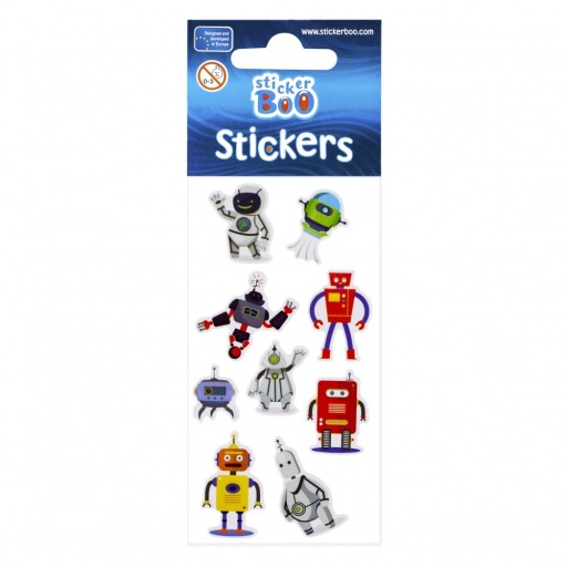 Nálepky Roboti Nálepka Boo