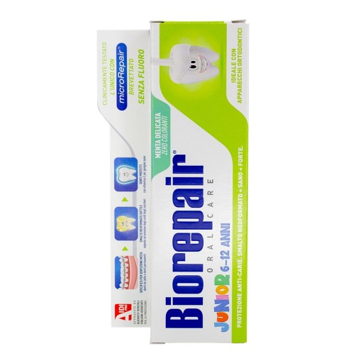 BIOREPAIR Pasta JUNIOR 7-14 rokov mätová 75ml