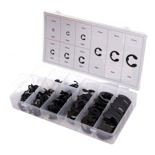 E-CLIPS zaisťovacie krúžky 300 ks KD10484