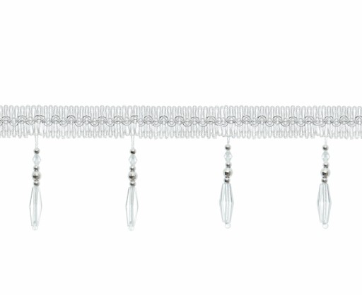 CRYSTAL BEADS Dekoratívna PÁSKA na závesy