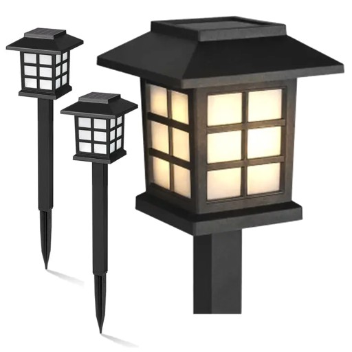 2X SLNEČNÁ ZÁHRADNÁ LAMPA OTVÁRANÁ LAMPA LAMPA