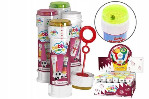 MYDLOVÉ BUBLINY BUBBLE SVETOVÝ POHÁR FUTBAL 60 ml + LABYRINT HRA