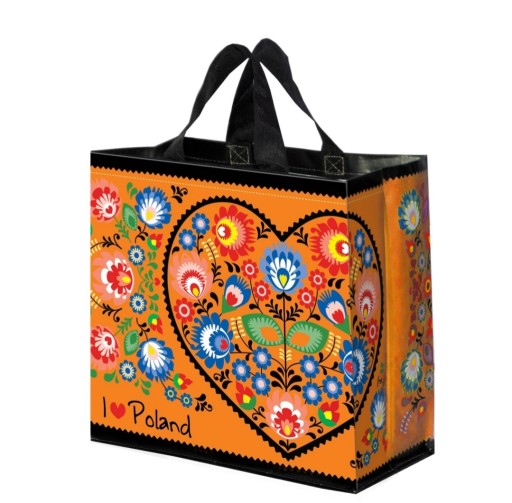 NÁKUPNÁ TAŠKA 24L FOLKLÓR / STROM 35 X 34 X 19