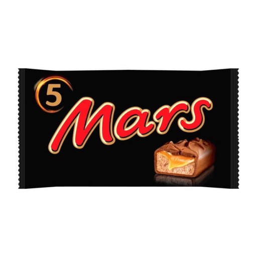 Mars Nugátová tyčinka s karamelom v čokoláde 5x45g