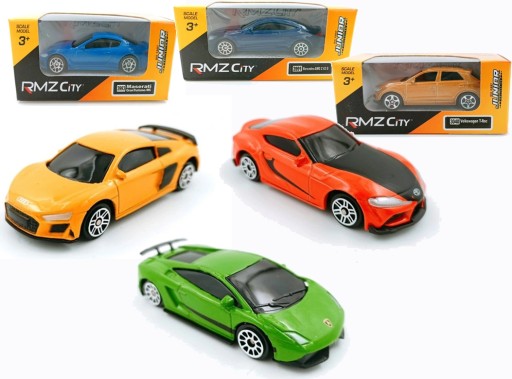 Auto mini autíčko 1:64 RMZ Junior Daffi maserati audi racing