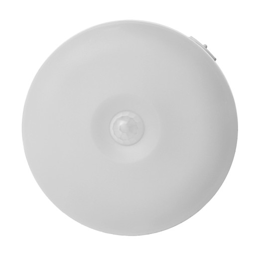 LED nočná lampa s pohybovým senzorom, nabíjateľná, samolepiaca, 3000/6000K