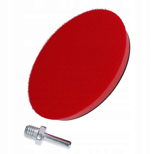 MONTÁŽNY DISK SO VELCRO 125MM M14 ADAPTÉROVÝM KOLÍKOM