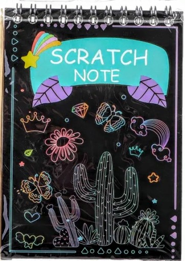 Magic Rainbow Scratch Note Scratch Note Notebook Scratch Note