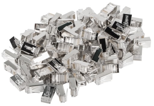 10 ks SVORKY ZÁSTRČKA RJ 45 FTP tienená Lanberg