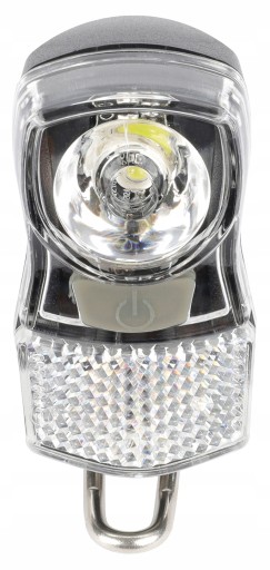 KRÍŽOVÁ BICYKLOVÁ LAMPA, PREDNÁ LED NA VIDLICE, 7 LUX