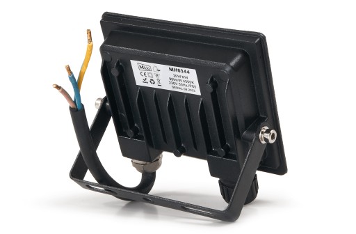 HALOGÉNOVÉ LED SVETLO CUDI - 20W ČIERNA BEZ CR 4500K