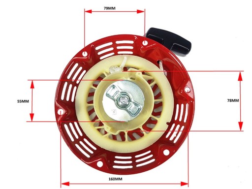 SZARPAK ŠTARTÉR PRE MOTOR HONDA GX160