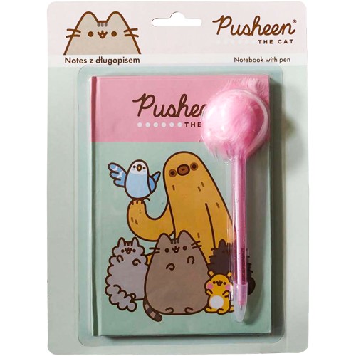 Zápisník s brmbolcom Pusheen